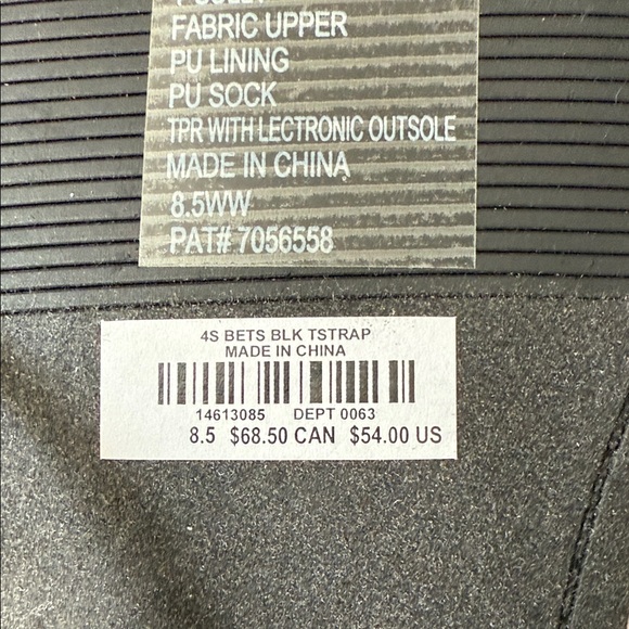 Torrid Black and Silver Strappy Sandals - Picture 5 of 5